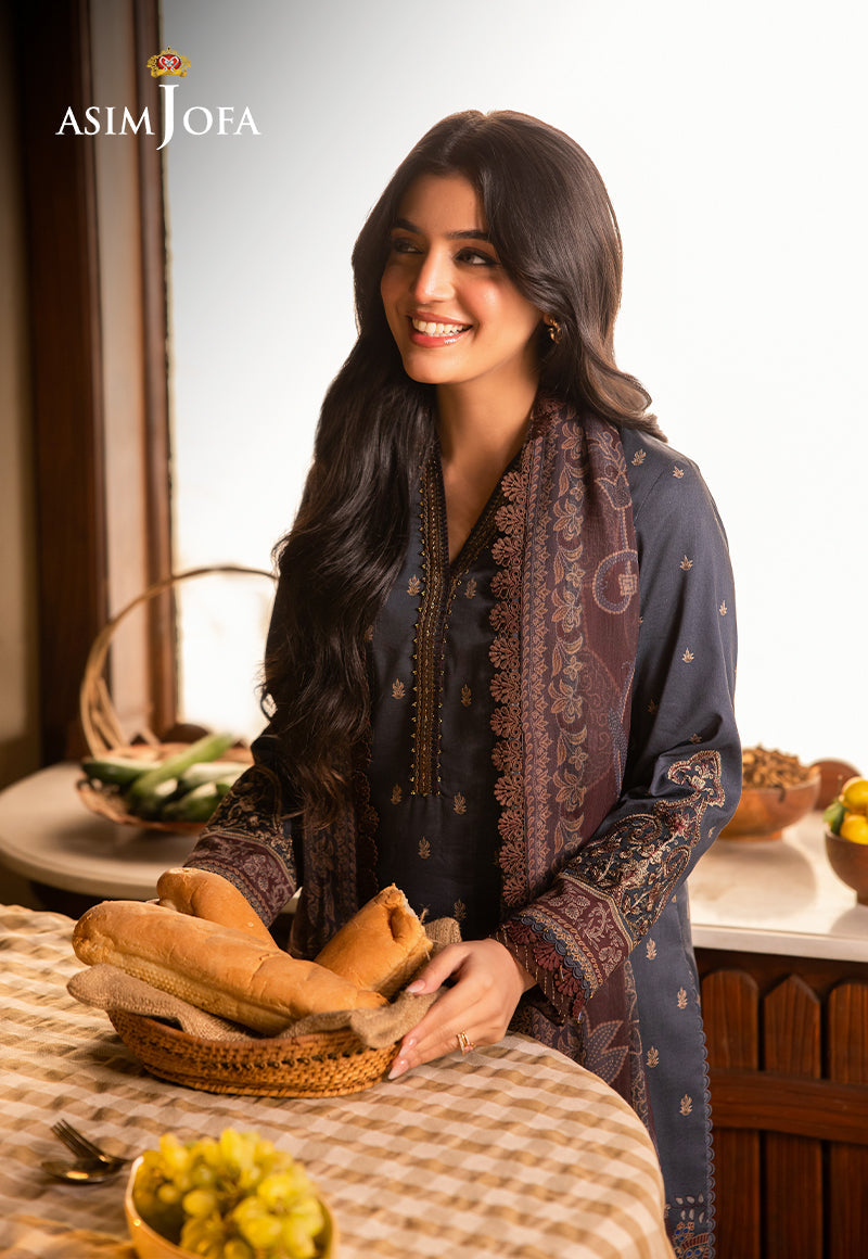 Asim Jofa | Prints Drop 2 | AJUBJ-04 - by - Libasekhas UK - Registered Vendor of : Asim Jofa - 100% Original Designer Dresss