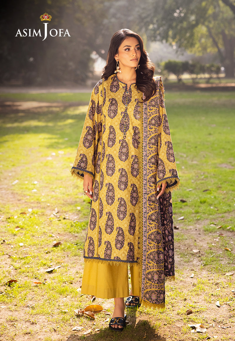Asim Jofa | Prints Drop 2 | AJUBJ-33 - by - Libasekhas UK - Registered Vendor of : Asim Jofa - 100% Original Designer Dresss
