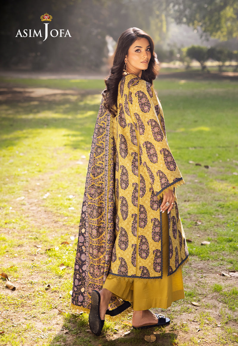 Asim Jofa | Prints Drop 2 | AJUBJ-33 - by - Libasekhas UK - Registered Vendor of : Asim Jofa - 100% Original Designer Dresss
