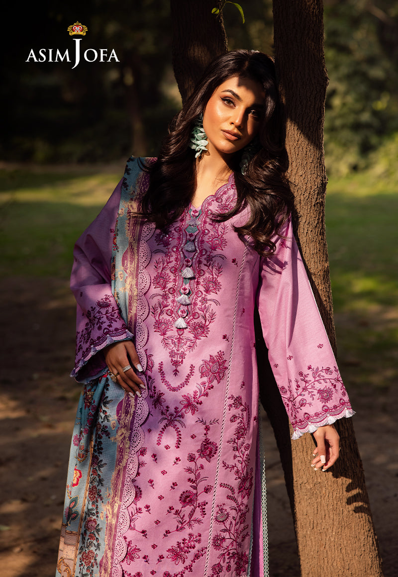 Asim Jofa | Prints Drop 2 | AJUBJ-13 - by - Libasekhas UK - Registered Vendor of : Asim Jofa - 100% Original Designer Dresss