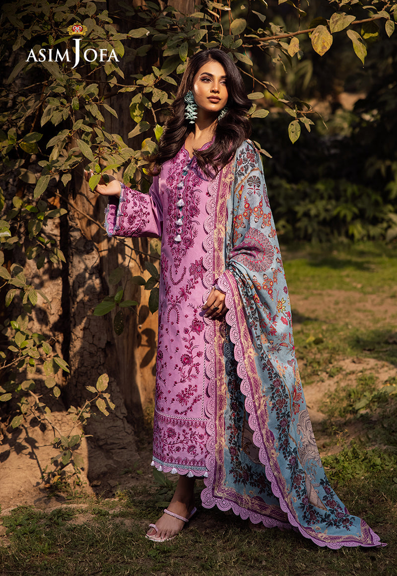 Asim Jofa | Prints Drop 2 | AJUBJ-13 - by - Libasekhas UK - Registered Vendor of : Asim Jofa - 100% Original Designer Dresss