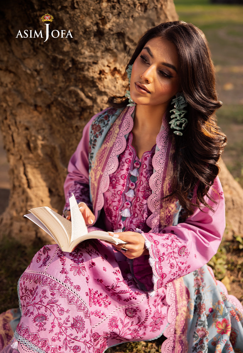 Asim Jofa | Prints Drop 2 | AJUBJ-13 - by - Libasekhas UK - Registered Vendor of : Asim Jofa - 100% Original Designer Dresss