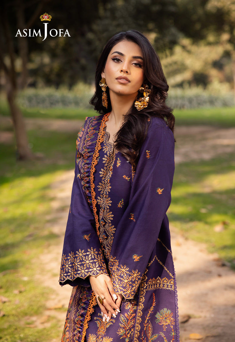 Asim Jofa | Prints Drop 2 | AJUBJ-15 - by - Libasekhas UK - Registered Vendor of : Asim Jofa - 100% Original Designer Dresss