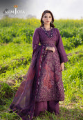 Asim Jofa | Luxury Lawn 25 | AJELL-18 - by - Libasekhas UK - Registered Vendor of : Asim Jofa - 100% Original Designer Dresss