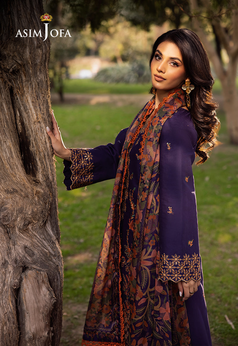 Asim Jofa | Prints Drop 2 | AJUBJ-15 - by - Libasekhas UK - Registered Vendor of : Asim Jofa - 100% Original Designer Dresss