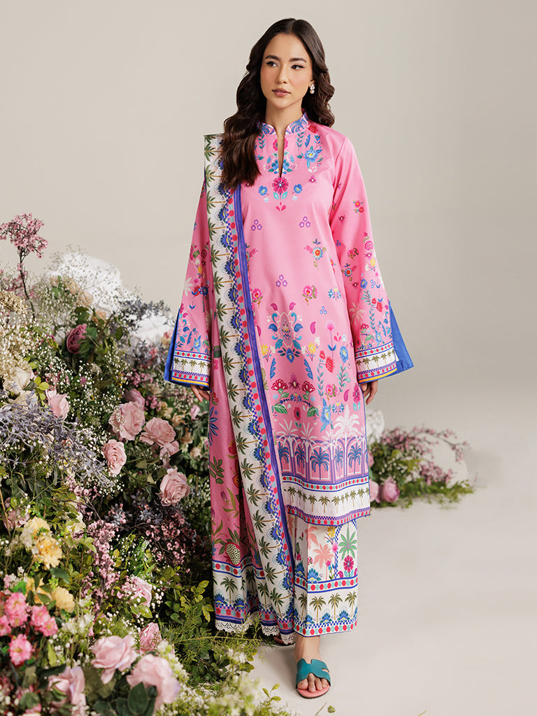 Rajbari | Amal Summer Prints Exclusive | Amal Summer Prints - 01 - by - Libasekhas UK - Registered Vendor of : Rajbari - 100% Original Designer Dresss