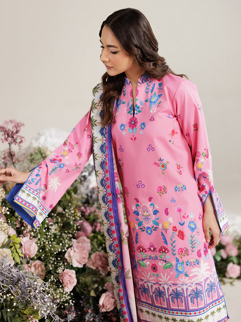 Rajbari | Amal Summer Prints Exclusive | Amal Summer Prints - 01 - by - Libasekhas UK - Registered Vendor of : Rajbari - 100% Original Designer Dresss