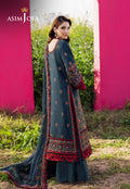 Asim Jofa | Luxury Lawn 25 | AJELL-04 - by - Libasekhas UK - Registered Vendor of : Asim Jofa - 100% Original Designer Dresss
