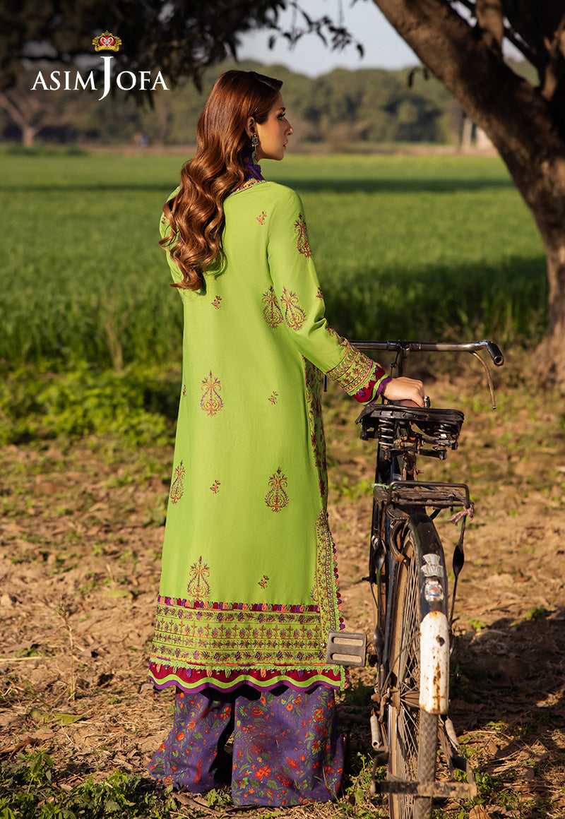 Asim Jofa | Luxury Lawn 25 | AJELL-05 - by - Libasekhas UK - Registered Vendor of : Asim Jofa - 100% Original Designer Dresss