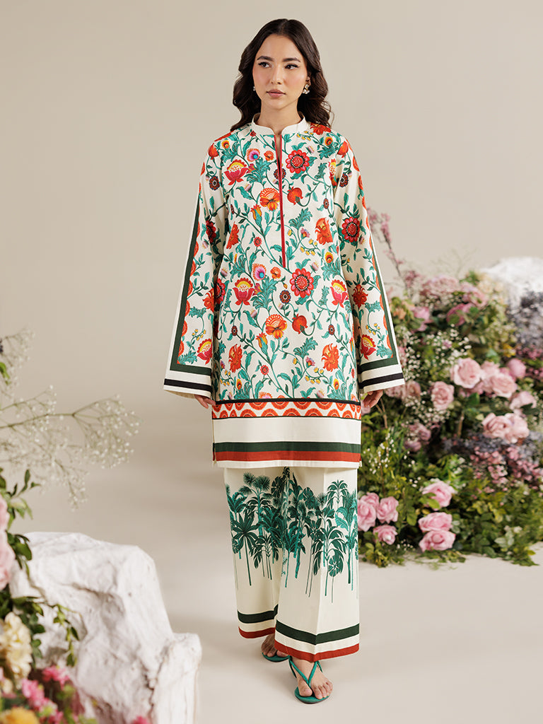 Rajbari | Amal Summer Prints Exclusive | Amal Summer Prints - 13 - by - Libasekhas UK - Registered Vendor of : Rajbari - 100% Original Designer Dresss