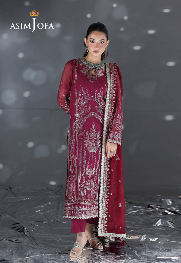 Asim Jofa | En Vogue | AJUEV-19 - by Libasekhas UK - Registered Vendor of : Asim Jofa - 100% Original Designer Dress