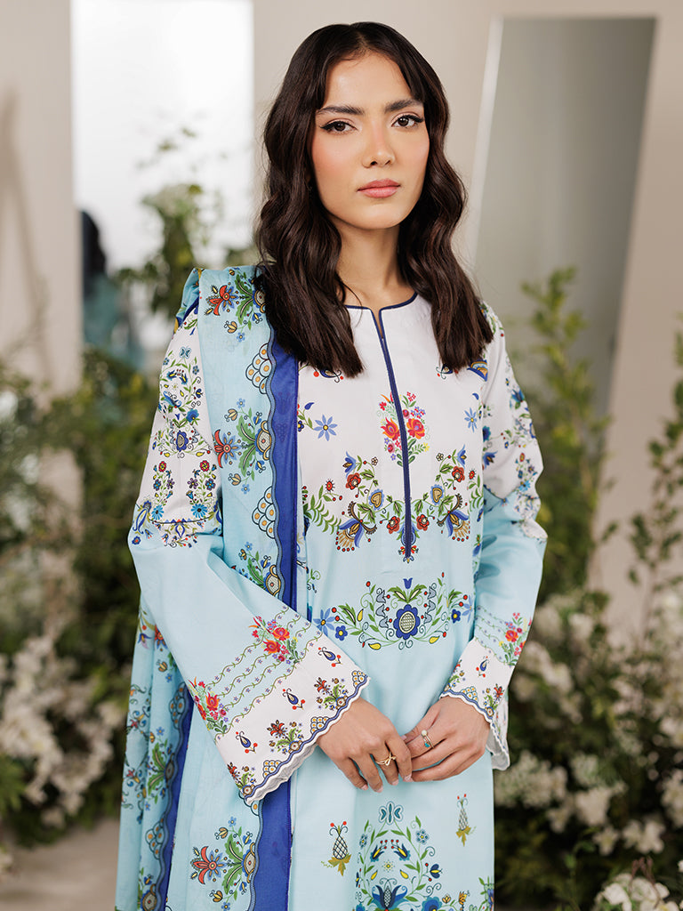 Rajbari | Amal Summer Prints Exclusive | Amal Summer Prints - 10 - by - Libasekhas UK - Registered Vendor of : Rajbari - 100% Original Designer Dresss