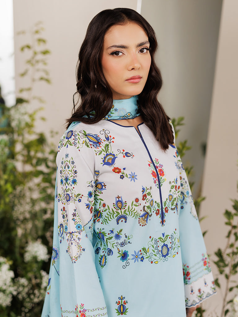 Rajbari | Amal Summer Prints Exclusive | Amal Summer Prints - 10 - by - Libasekhas UK - Registered Vendor of : Rajbari - 100% Original Designer Dresss