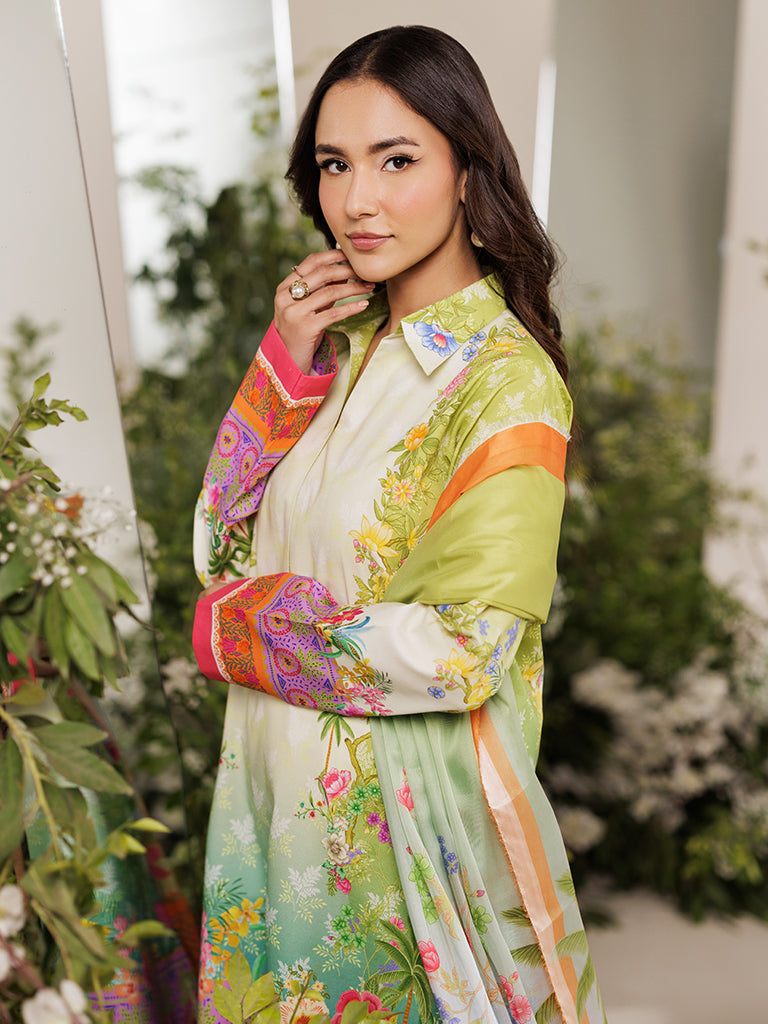 Rajbari | Amal Summer Prints Exclusive | Amal Summer Prints - 07 - by - Libasekhas UK - Registered Vendor of : Rajbari - 100% Original Designer Dresss