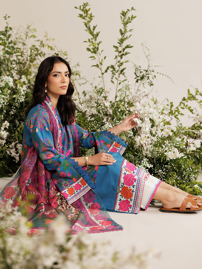 Rajbari | Amal Summer Prints Exclusive | Amal Summer Prints - 05 - by - Libasekhas UK - Registered Vendor of : Rajbari - 100% Original Designer Dresss