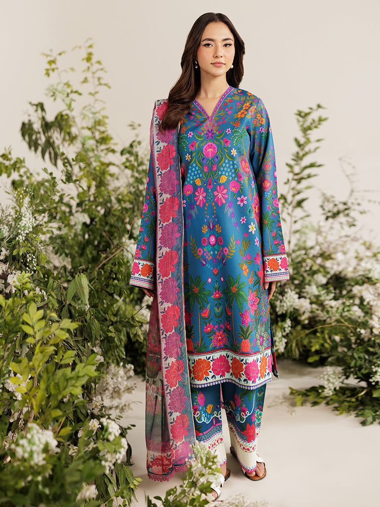 Rajbari | Amal Summer Prints Exclusive | Amal Summer Prints - 05 - by - Libasekhas UK - Registered Vendor of : Rajbari - 100% Original Designer Dresss