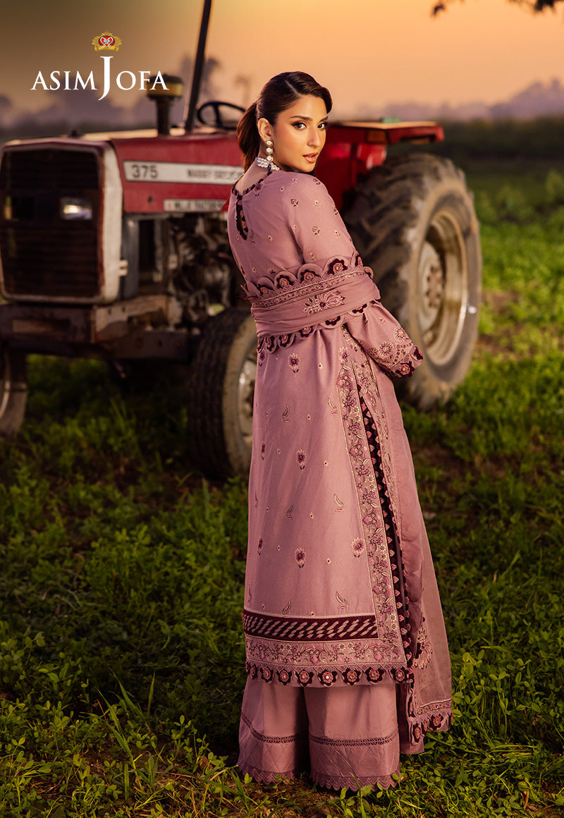 Asim Jofa | Luxury Lawn 25 | AJELL-02 - by - Libasekhas UK - Registered Vendor of : Asim Jofa - 100% Original Designer Dresss