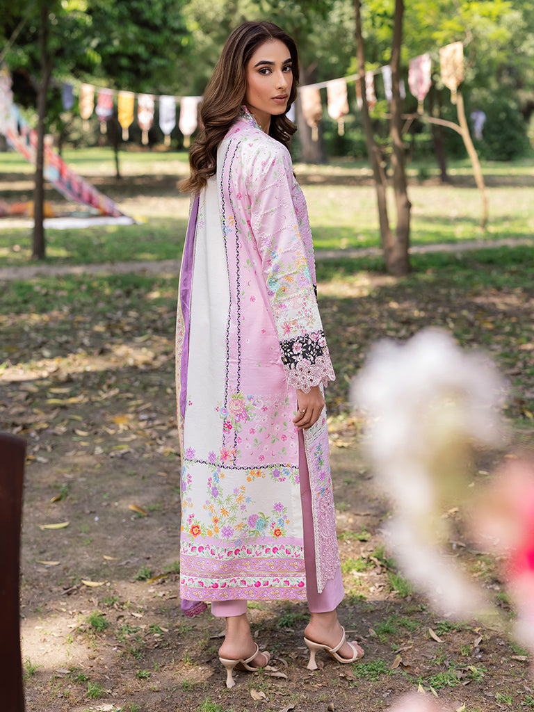 Rajbari | Schiffli Printkari Exclusive | Schiffli Printkari - 01 - by - Libasekhas UK - Registered Vendor of : Rajbari - 100% Original Designer Dresss