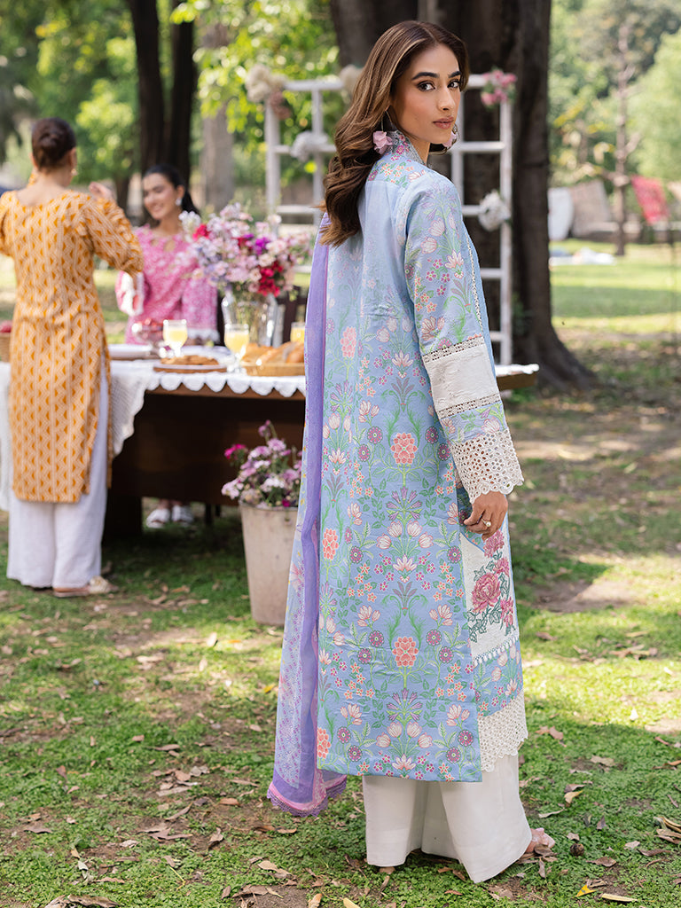 Rajbari | Schiffli Printkari Exclusive | Schiffli Printkari - 04 - by - Libasekhas UK - Registered Vendor of : Rajbari - 100% Original Designer Dresss