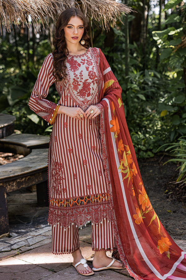 Charizma | Naranji Lawn | CN5-04 - by - Libasekhas UK - Registered Vendor of : Charizma - 100% Original Designer Dresss