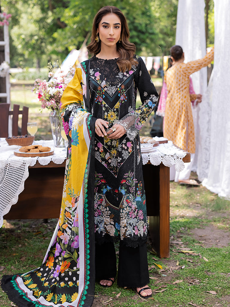 Rajbari | Schiffli Printkari Exclusive | Schiffli Printkari - 10 - by - Libasekhas UK - Registered Vendor of : Rajbari - 100% Original Designer Dresss