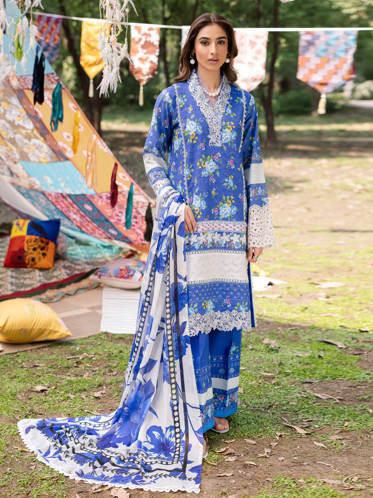Rajbari | Schiffli Printkari Exclusive | Schiffli Printkari - 06 - by - Libasekhas UK - Registered Vendor of : Rajbari - 100% Original Designer Dresss
