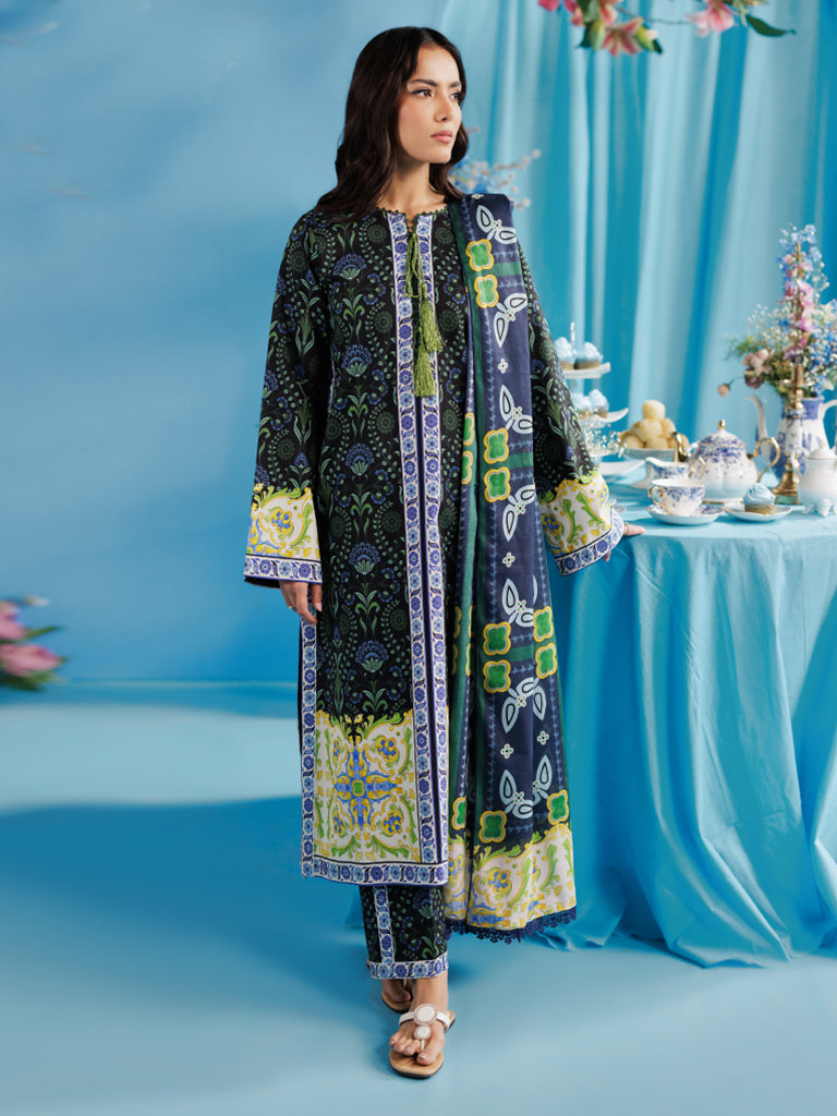 Rajbari | Amal Summer Prints Exclusive | Amal Summer Prints - 09 - by - Libasekhas UK - Registered Vendor of : Rajbari - 100% Original Designer Dresss