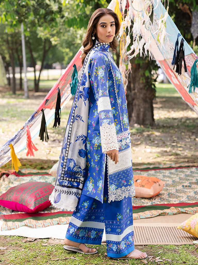 Rajbari | Schiffli Printkari Exclusive | Schiffli Printkari - 06 - by - Libasekhas UK - Registered Vendor of : Rajbari - 100% Original Designer Dresss
