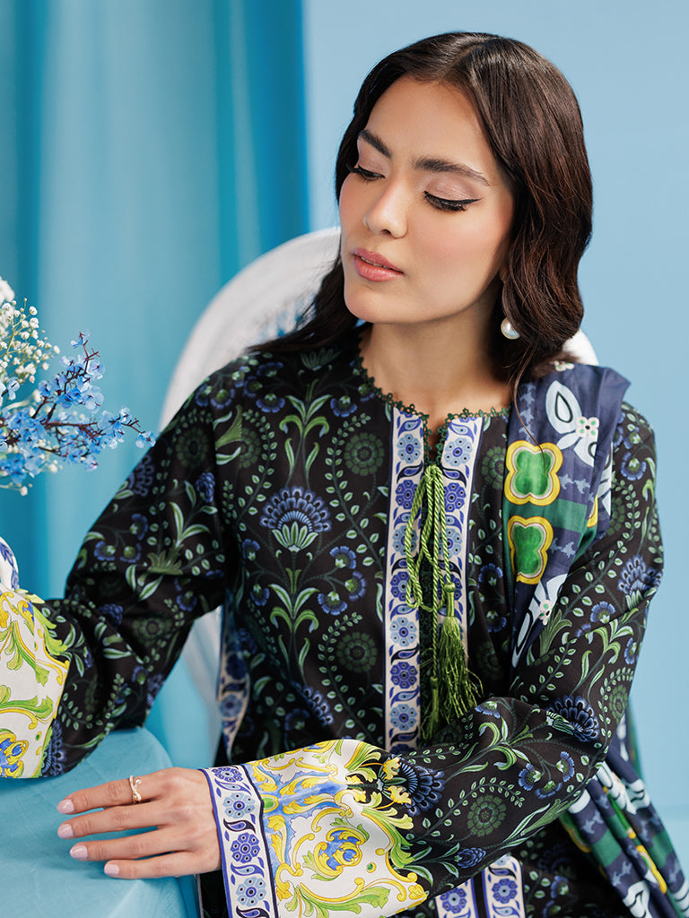 Rajbari | Amal Summer Prints Exclusive | Amal Summer Prints - 09 - by - Libasekhas UK - Registered Vendor of : Rajbari - 100% Original Designer Dresss