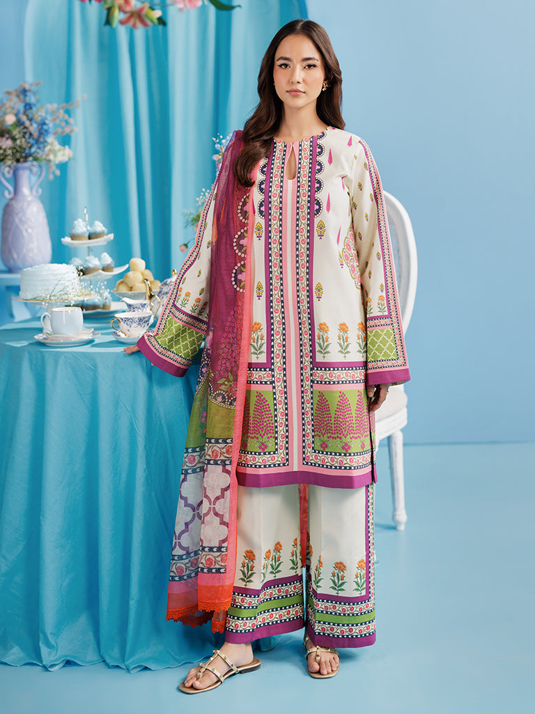 Rajbari | Amal Summer Prints Exclusive | Amal Summer Prints - 04 - by - Libasekhas UK - Registered Vendor of : Rajbari - 100% Original Designer Dresss