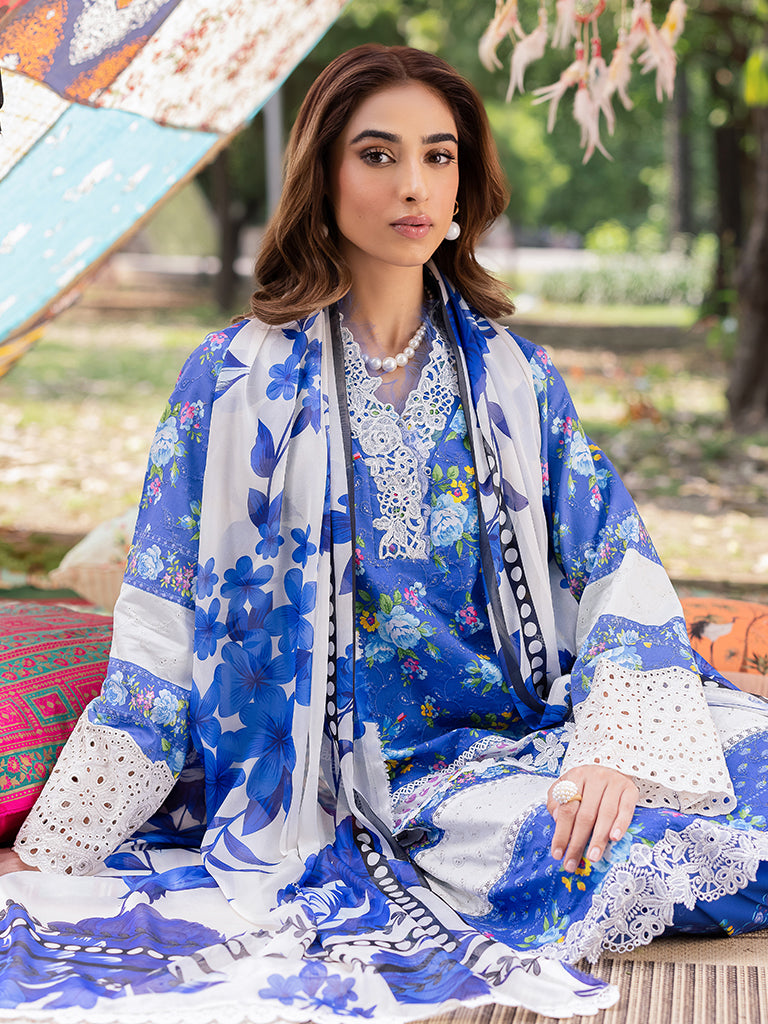 Rajbari | Schiffli Printkari Exclusive | Schiffli Printkari - 06 - by - Libasekhas UK - Registered Vendor of : Rajbari - 100% Original Designer Dresss