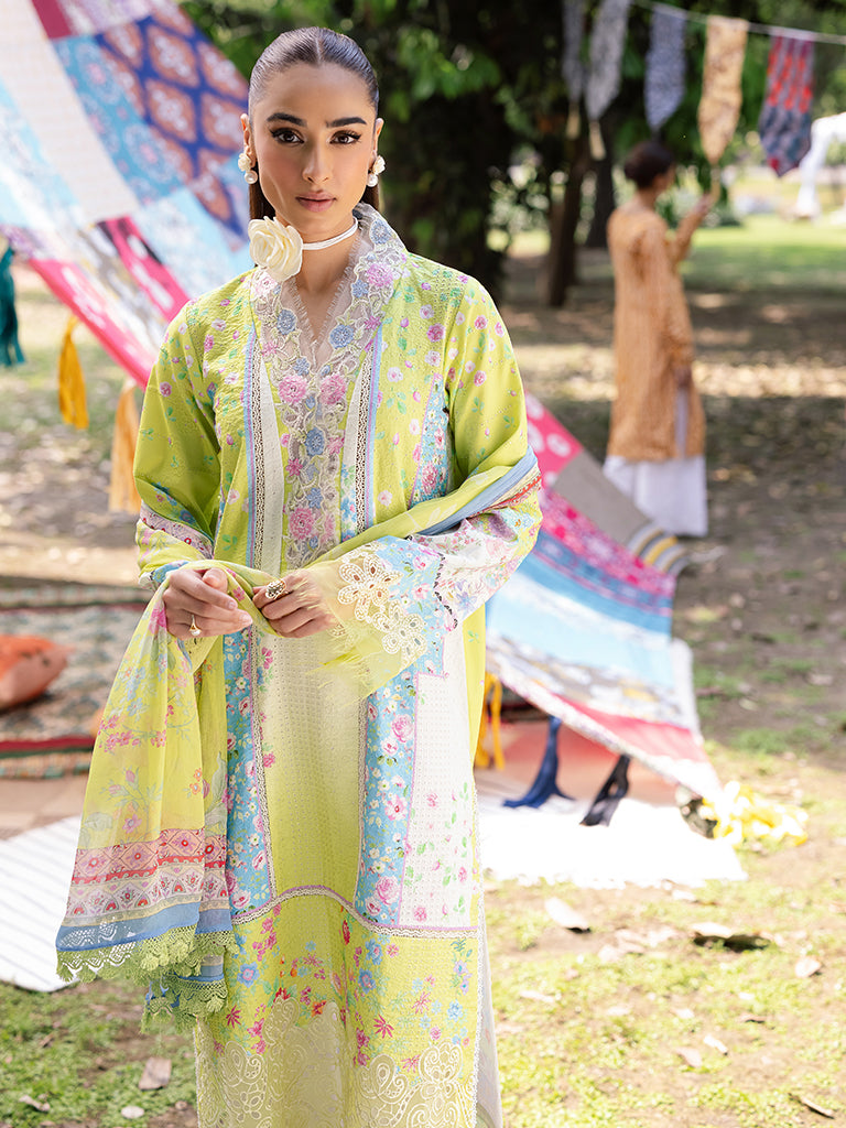 Rajbari | Schiffli Printkari Exclusive | Schiffli Printkari - 09 - by - Libasekhas UK - Registered Vendor of : Rajbari - 100% Original Designer Dresss