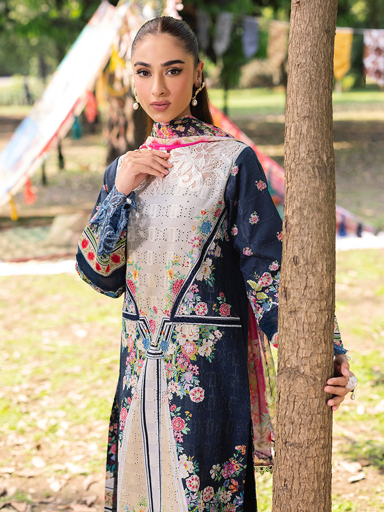 Rajbari | Schiffli Printkari Exclusive | Schiffli Printkari - 12 - by - Libasekhas UK - Registered Vendor of : Rajbari - 100% Original Designer Dresss