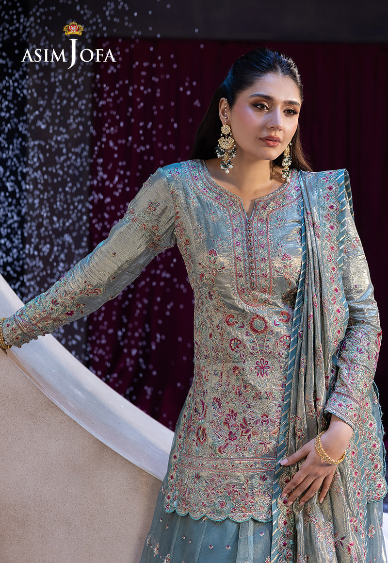 Asim Jofa | Festive Opulence | AJFO-14 - by - Libasekhas UK - Registered Vendor of : Asim Jofa - 100% Original Designer Dresss