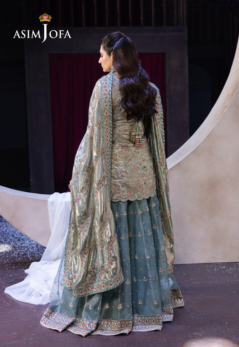 Asim Jofa | Festive Opulence | AJFO-14 - by - Libasekhas UK - Registered Vendor of : Asim Jofa - 100% Original Designer Dresss