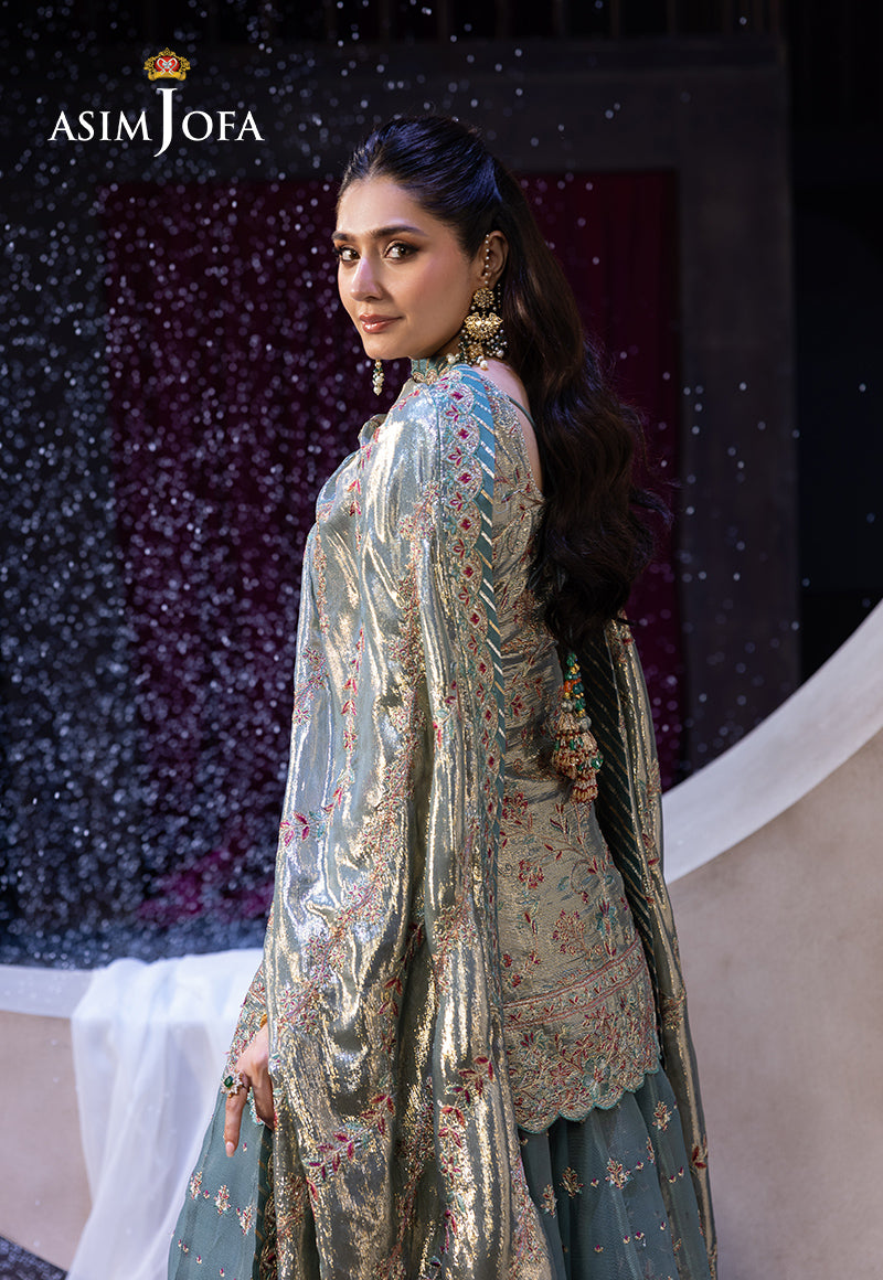 Asim Jofa | Festive Opulence | AJFO-14 - by - Libasekhas UK - Registered Vendor of : Asim Jofa - 100% Original Designer Dresss