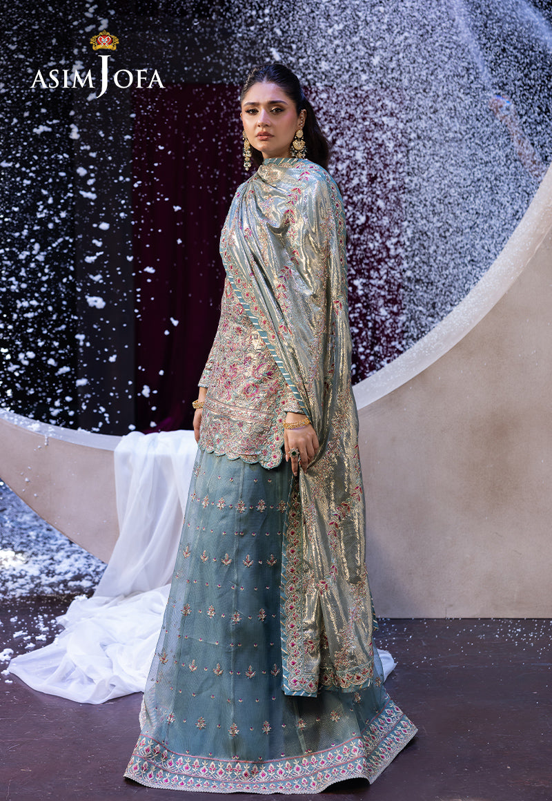 Asim Jofa | Festive Opulence | AJFO-14 - by - Libasekhas UK - Registered Vendor of : Asim Jofa - 100% Original Designer Dresss