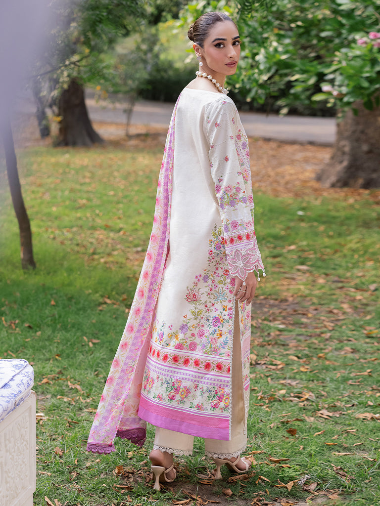 Rajbari | Schiffli Printkari Exclusive | Schiffli Printkari - 07 - by - Libasekhas UK - Registered Vendor of : Rajbari - 100% Original Designer Dresss