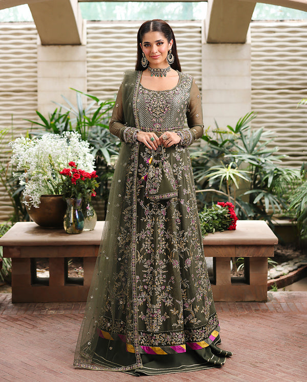 Roheenaz | Aangan Chiffon Collection 25 | Mehwar - by Libasekhas UK - Registered Vendor of : Roheenaz - 100% Original Designer Dress