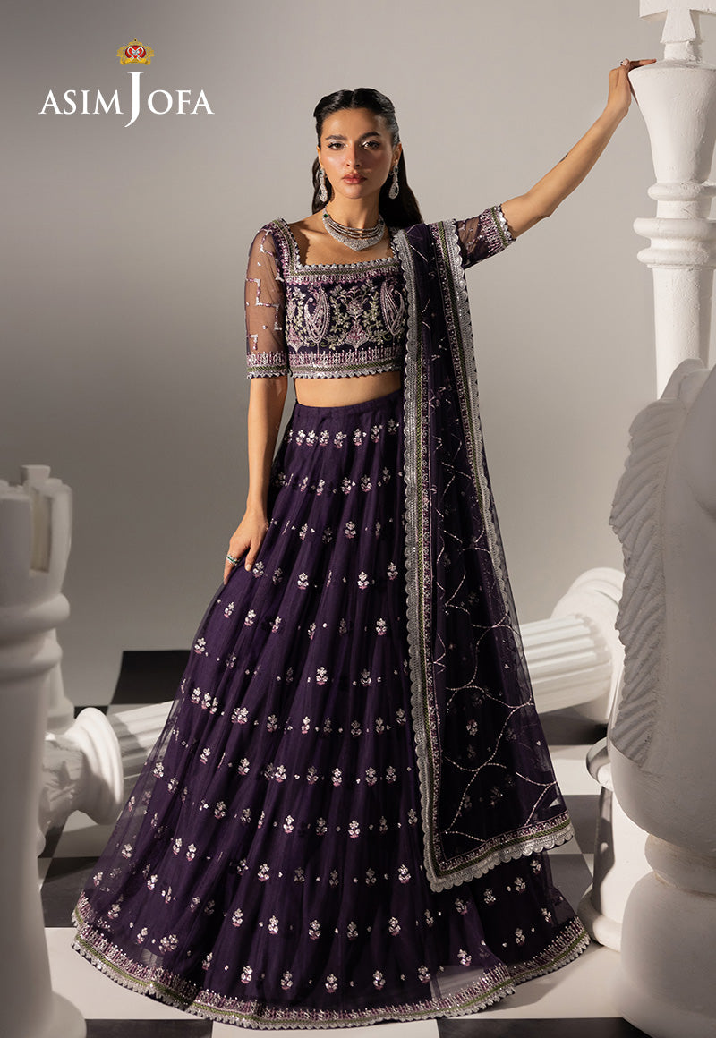 Asim Jofa | Izel Luxury Collection | AJIZL-15 - by Libasekhas UK - Registered Vendor of : Asim Jofa - 100% Original Designer Dress