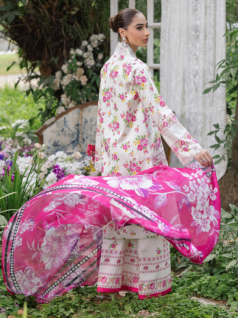 Rajbari | Schiffli Printkari Exclusive | Schiffli Printkari - 02 - by - Libasekhas UK - Registered Vendor of : Rajbari - 100% Original Designer Dresss
