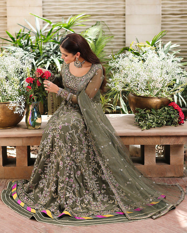 Roheenaz | Aangan Chiffon Collection 25 | Mehwar - by Libasekhas UK - Registered Vendor of : Roheenaz - 100% Original Designer Dress