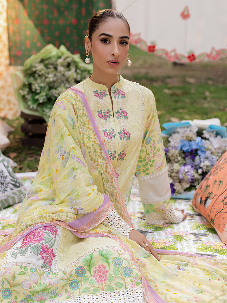 Rajbari | Schiffli Printkari Exclusive | Schiffli Printkari - 11 - by - Libasekhas UK - Registered Vendor of : Rajbari - 100% Original Designer Dresss