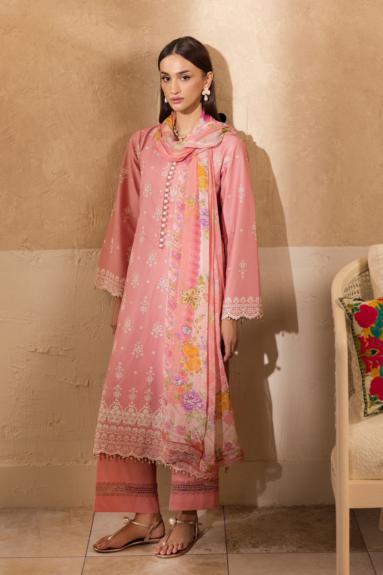 Rajbari | Nissa Chikankari Exclusive | Exclusive 06 - by Libasekhas - Registered Vendor of : Rajbari - 100% Original Designer Dress
