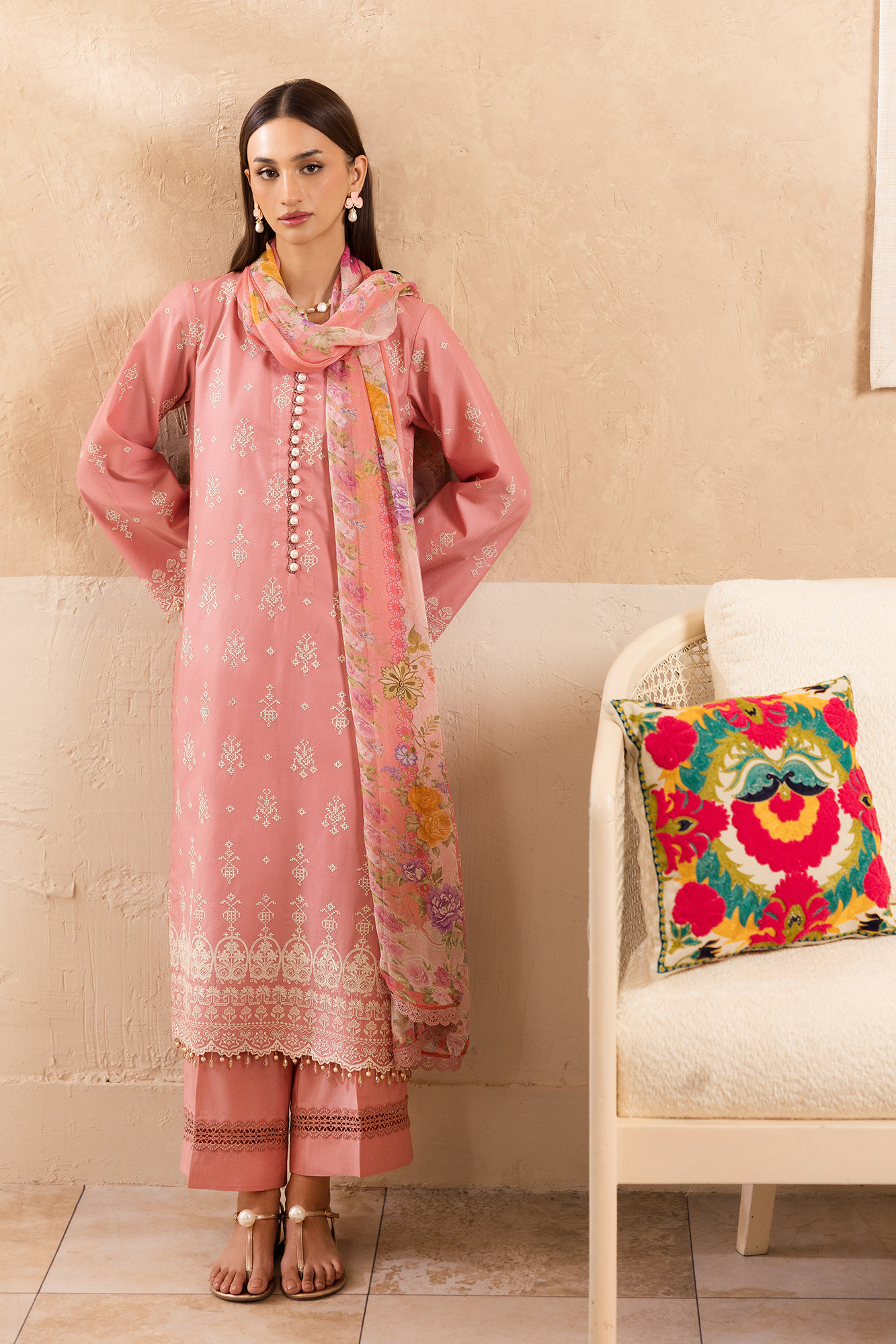 Rajbari | Nissa Chikankari Exclusive | Exclusive 06 - by Libasekhas - Registered Vendor of : Rajbari - 100% Original Designer Dress
