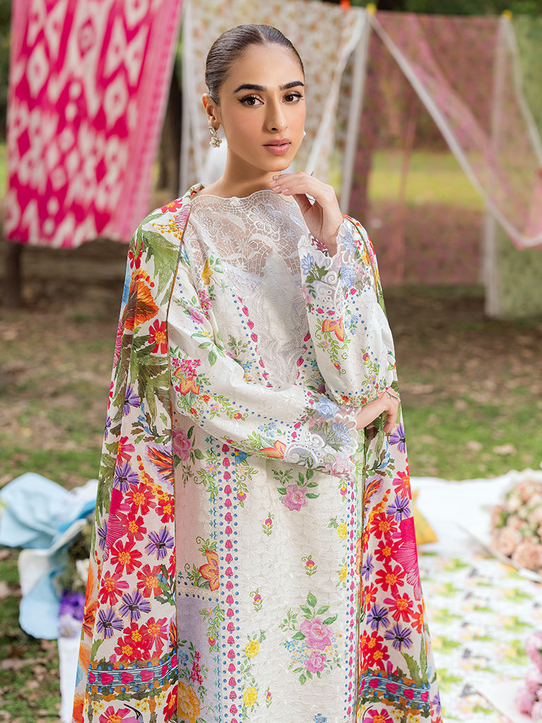 Rajbari | Schiffli Printkari Exclusive | Schiffli Printkari - 08 - by - Libasekhas UK - Registered Vendor of : Rajbari - 100% Original Designer Dresss