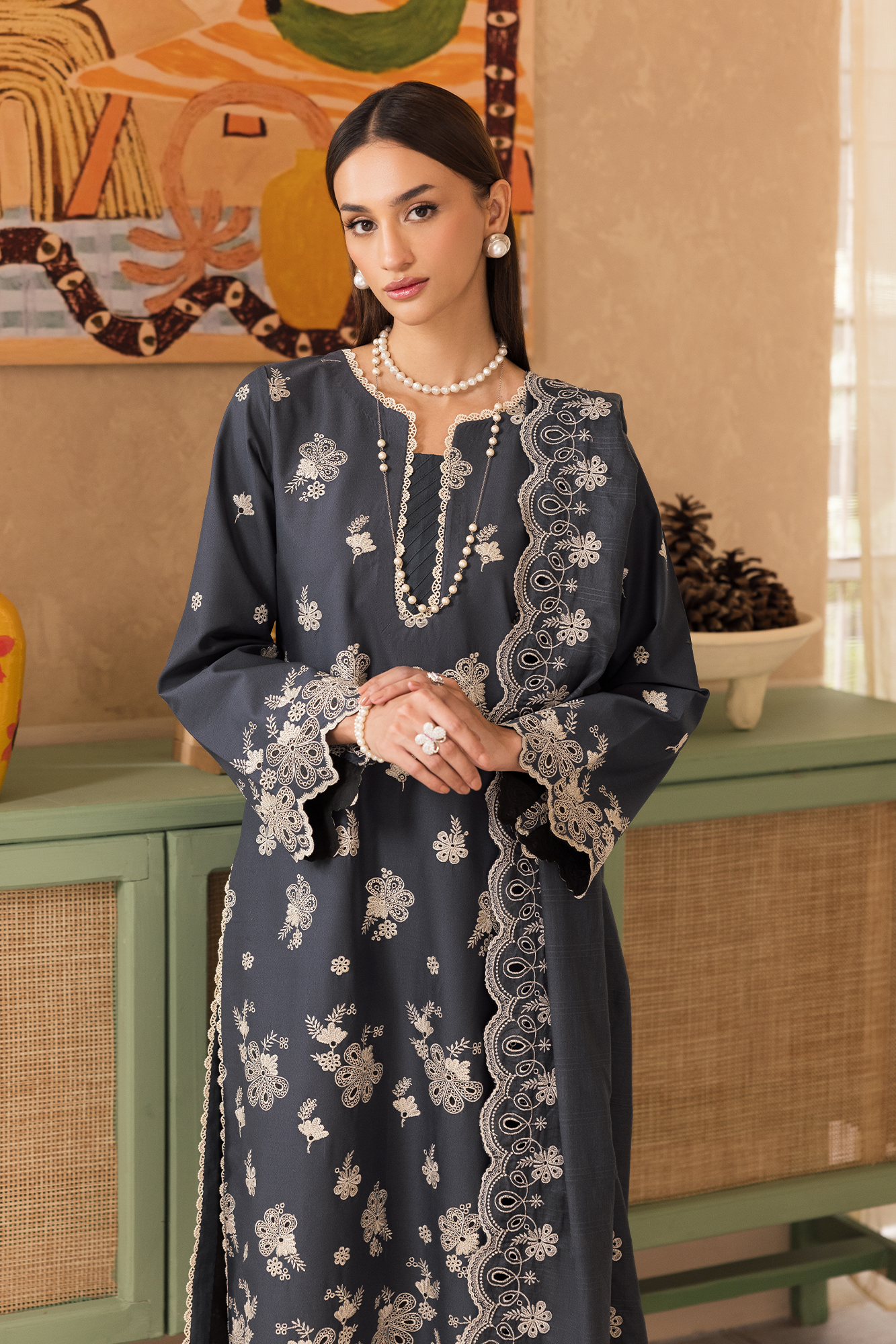 Rajbari | Nissa Chikankari Exclusive | Exclusive 01 - by Libasekhas - Registered Vendor of : Rajbari - 100% Original Designer Dress