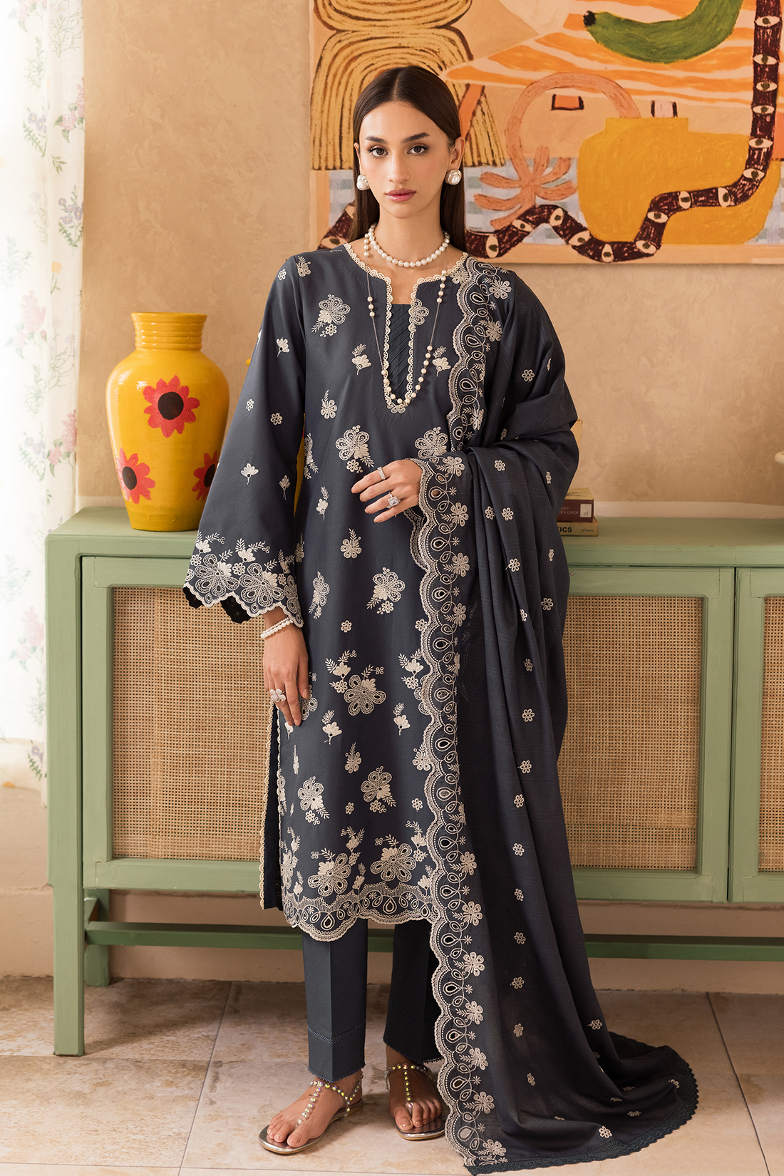 Rajbari | Nissa Chikankari Exclusive | Exclusive 01 - by Libasekhas - Registered Vendor of : Rajbari - 100% Original Designer Dress