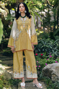 Qalamkar | Printed Co Ords 25 | OP-04 Tena - by - Libasekhas UK - Registered Vendor of : Qalamkar - 100% Original Designer Dresss