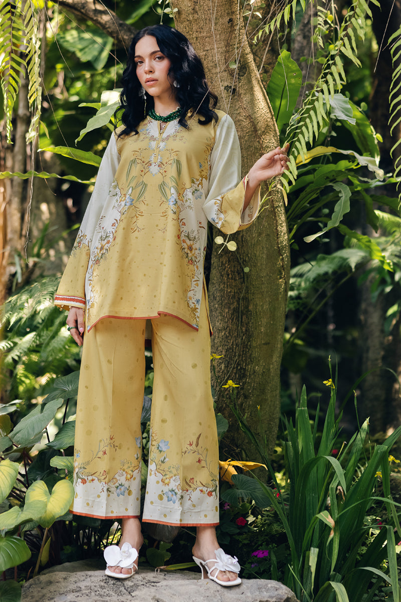 Qalamkar | Printed Co Ords 25 | OP-04 Tena - by - Libasekhas UK - Registered Vendor of : Qalamkar - 100% Original Designer Dresss